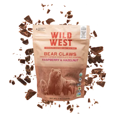 Raspberry &amp; Hazelnut Bear Claws