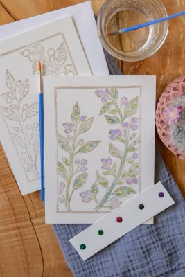 Huckleberry Watercolor Card Kit