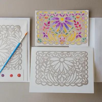 Papel Picado Watercolor Kit