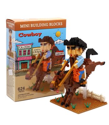 Mini Building Blocks - Cowboy