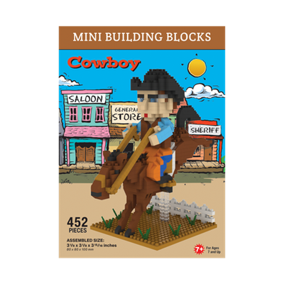 Mini Building Blocks - Cowboy