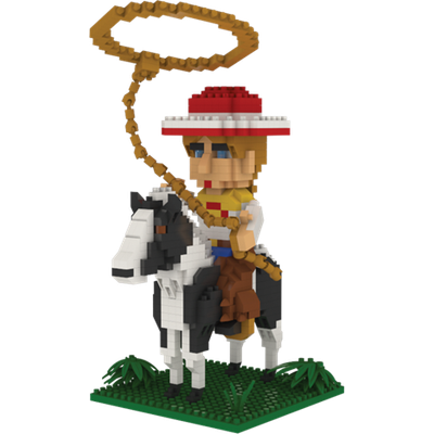 Mini Building Blocks - Cowgirl