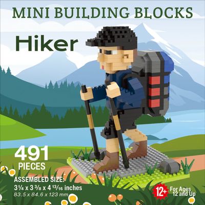 Mini Building Blocks - Hiker