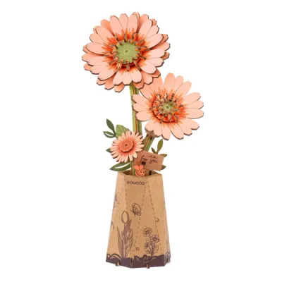 Orange Daisy - 3D Puzzle