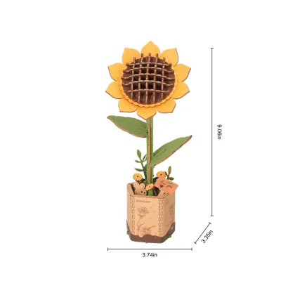 Sunflower - 3D Puzzle