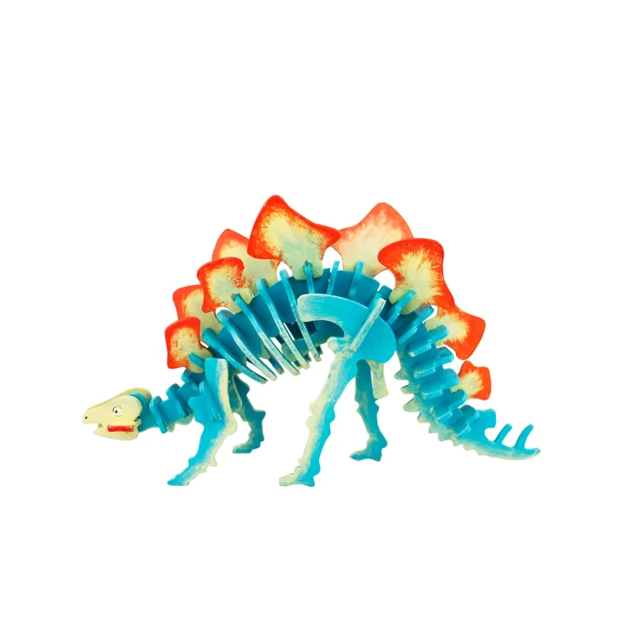 Stegosaurus - 3D Paint Puzzle