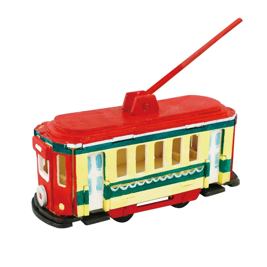 Trolley - 3D Paint Puzzle