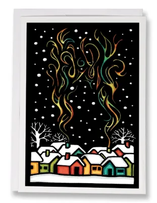 Card - Holiday Joy Cabins