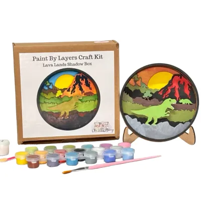 Lava Lands Shadow Box