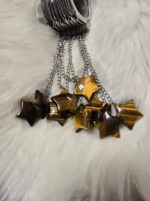 Tea Infuser - Tiger Eye Star