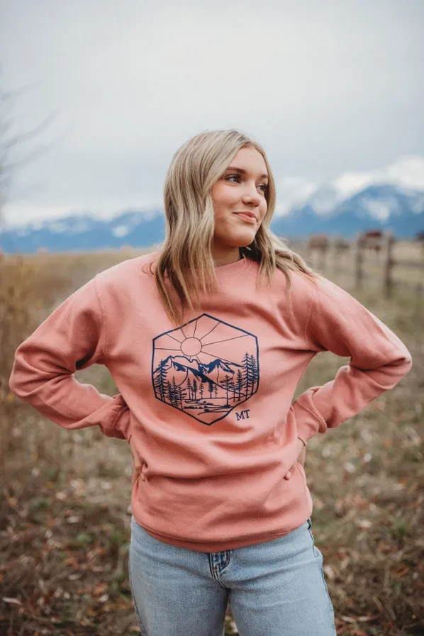 Crew Neck Sweater - Calowahcan