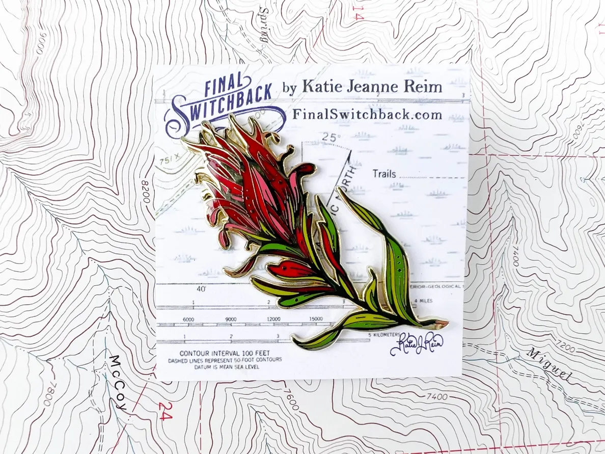 Lapel Pin - Paintbrush