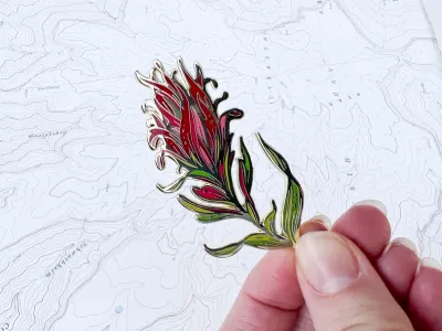Lapel Pin - Paintbrush