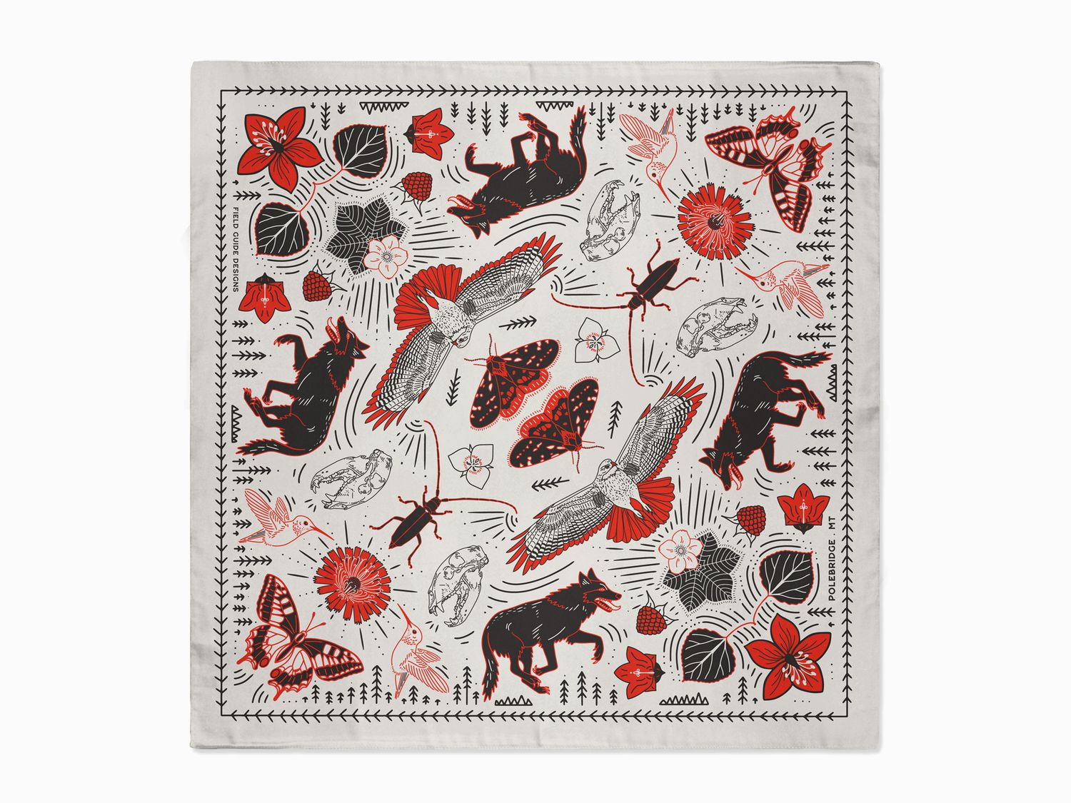 Polebridge  Glacier Landmark Bandana