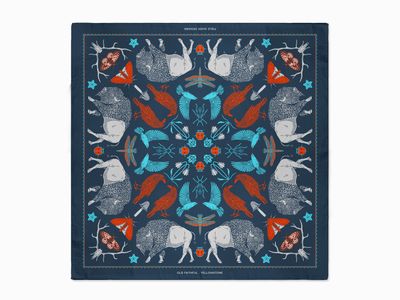 Old Faithful Landmark Bandana