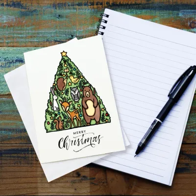 Card - Christmas Critters