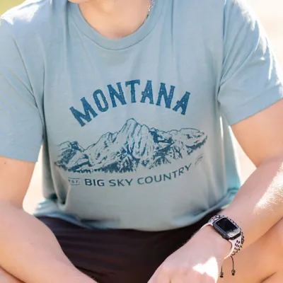 Big Sky Country Blue Lagoon Tee