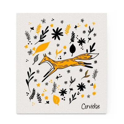 Fox - Swedish Dishcloth