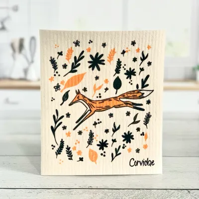 Fox - Swedish Dishcloth