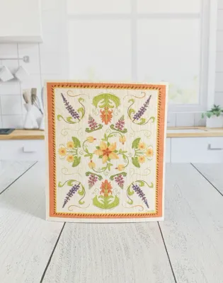 Fiori Wildflowers Swedish Dishcloth