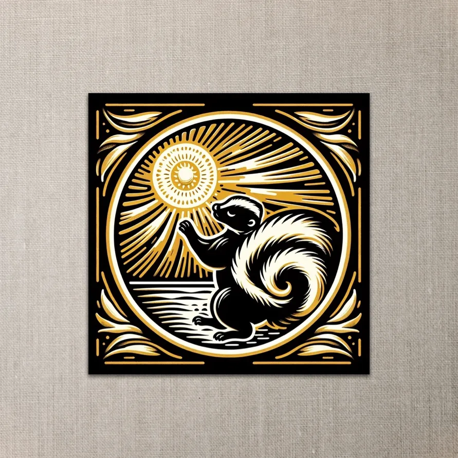 Dancing Skunk - Mini Notes