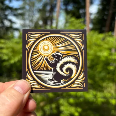 Dancing Skunk - Mini Notes