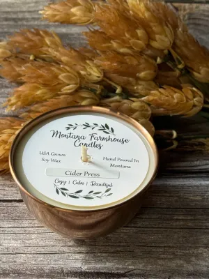 Copper Bowl Candle 5.5oz