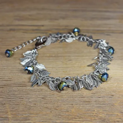 Flower Market Leaf Chain Bracelet