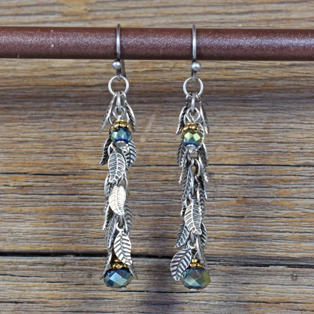 Flower Market Leaf Earrings