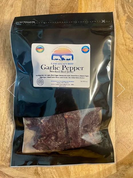 Garlic Pepper Beef Jerky
