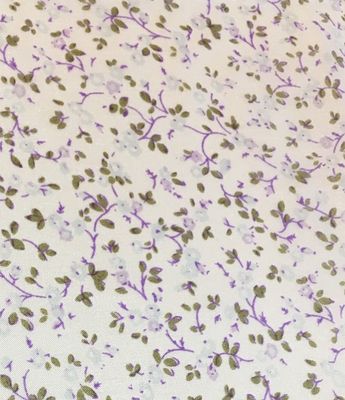 Frontier Print White Silk Scarf