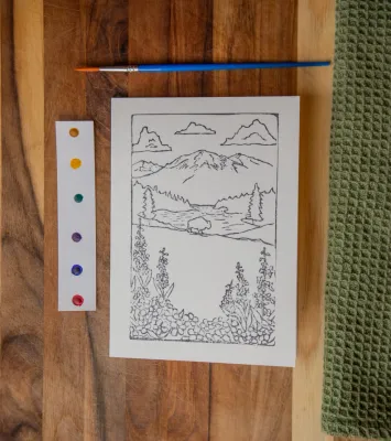 Bison Watercolor Kit