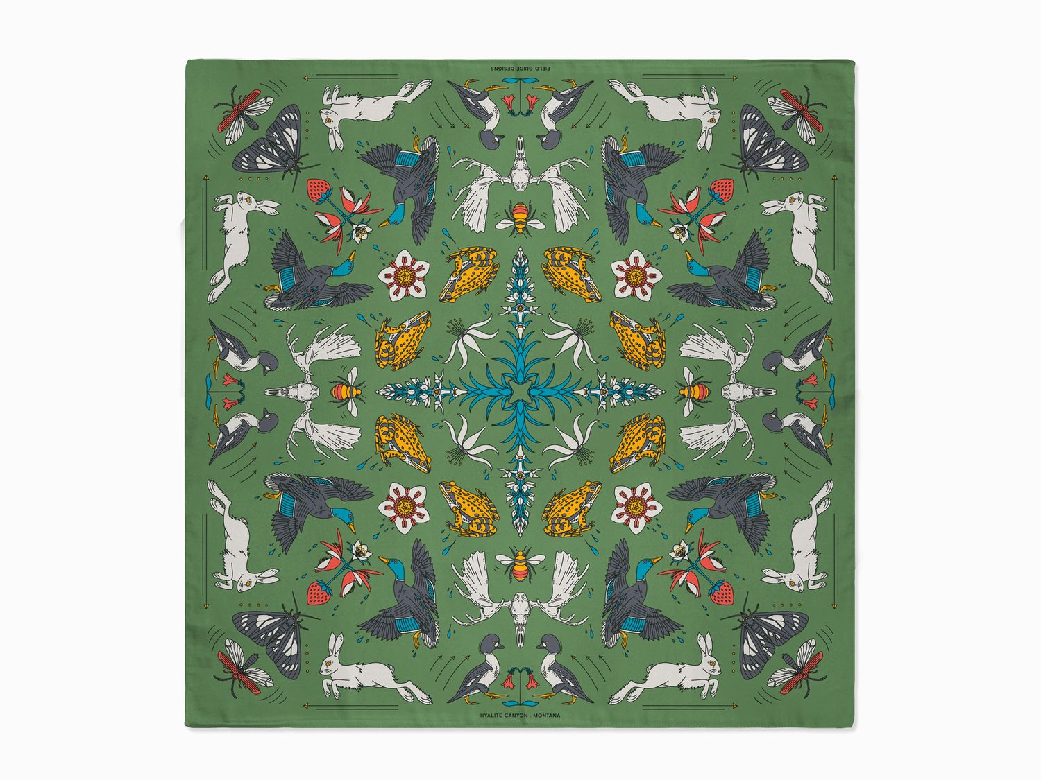 Hyalite Canyon Landmark Bandana