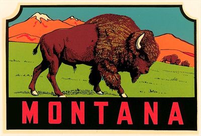 MT-445 Montana Decal Magnet