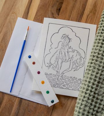 Cowgirl Watercolor Kit