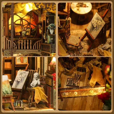Golden Twilight Studio Book Nook Kit