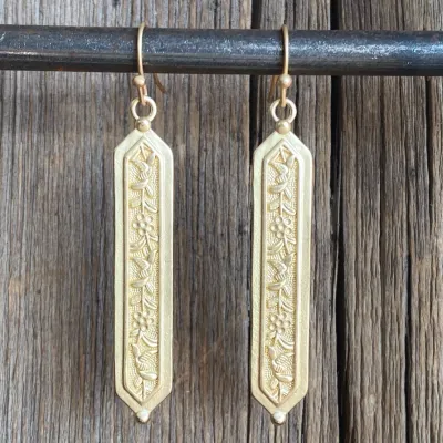 Flower Market Rectangle Necklace