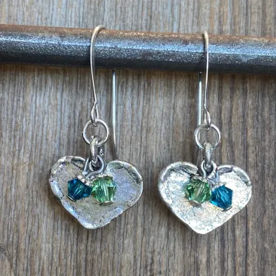 Happy Together Heart Earrings
