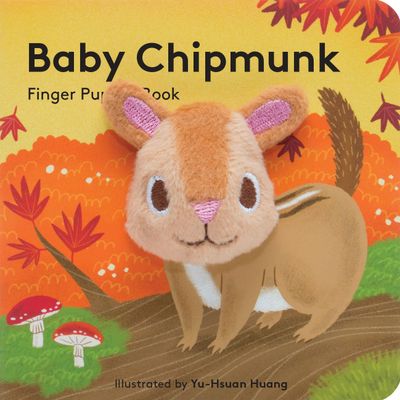 Baby Chipmunk Finger Puppet