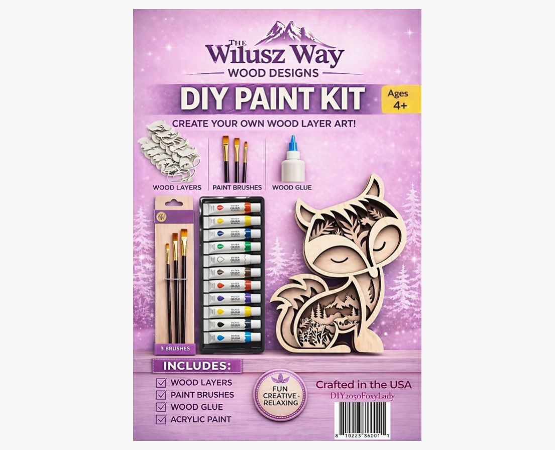 DIY Foxy Lady Paint Kit