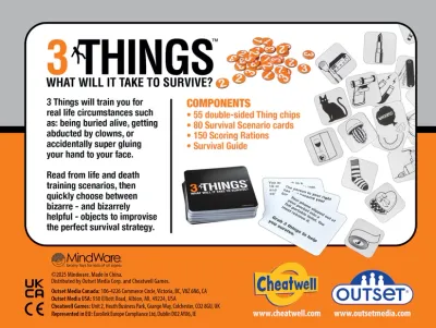 3 Things: the Hilarious Survival Party Game