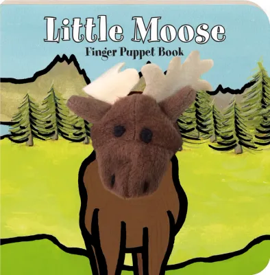 Little Moose: Finger Pupper Book