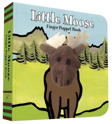Little Moose: Finger Pupper Book