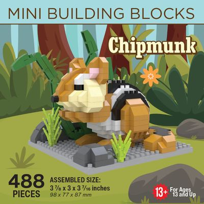 Mini Building Blocks- Chipmunk
