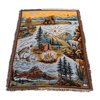 Knit Blanket National Forest