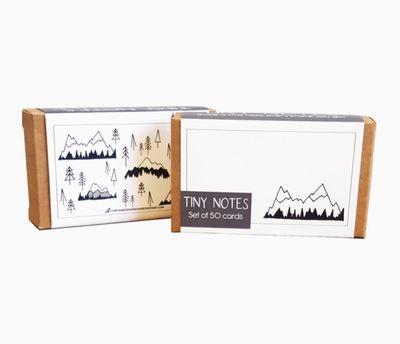 Mountains Tiny Notes