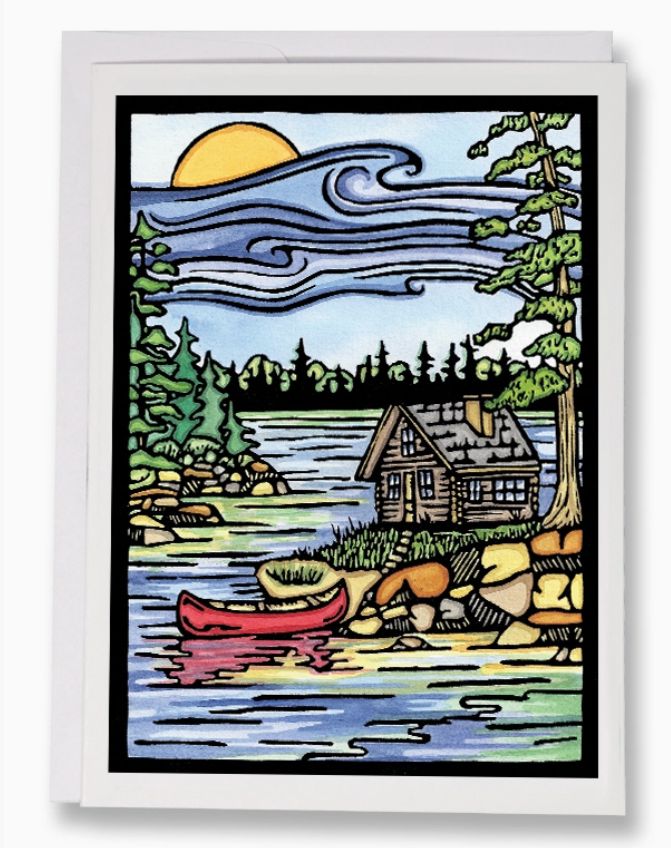 Card - Cabin &amp; Canoe