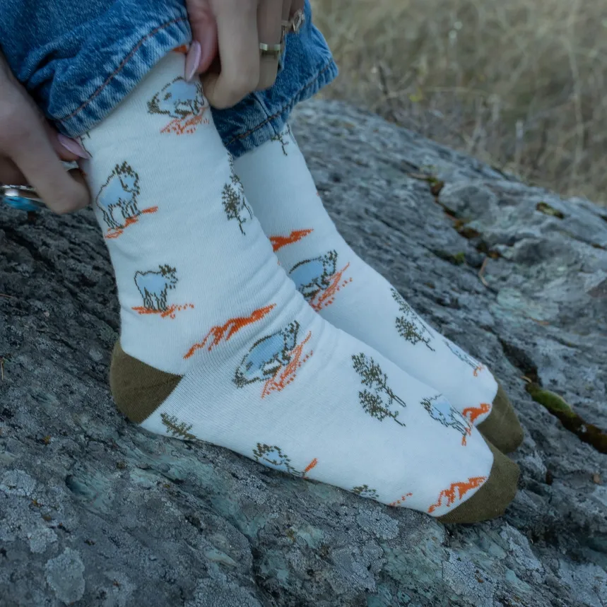 Mountain Goat Socks