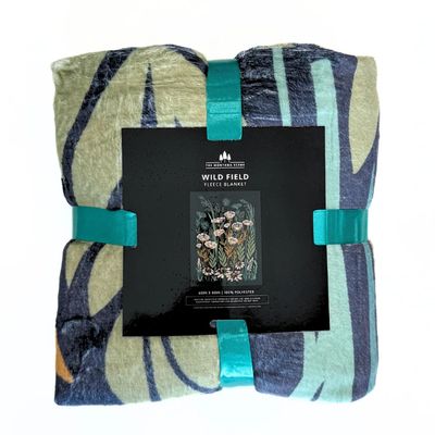 Wild Field Fleece Blanket