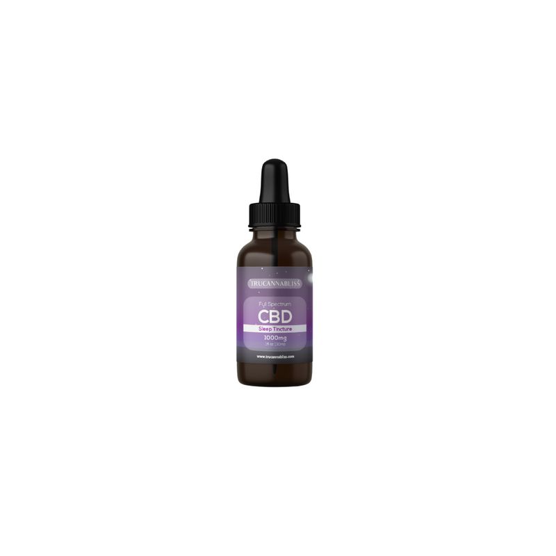 TruCannaBliss Full Spectrum Sleep Blend Oil (1000mg)